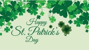 Happy St. Patrick's Day in Washington D.C., Baltimore, Richmond, Charlottesville, Norfolk, Roanoke