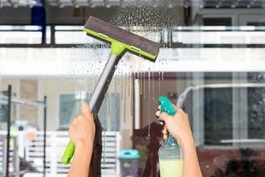 Atlantic Sweeping & Cleaning Inc, Washington D.C., Maryland and Virginia Day and Night Porter Services for commercial properties.